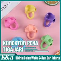 Gambar Pencil Grip Alat Bantu Tulis Anak 3 Jari /5Jari Writing Grip Pencil - Acak 3 Jari dari KAKAMART.ID undefined 1 Tokopedia