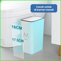 Gambar Dejavu Tong Sampah Plastik Tertutup Minimalis Tempat Sampah Dengan Kli - 605 kecil bir10 dari abigailrejeki undefined 2 Tokopedia