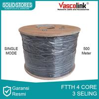 Gambar Kabel Drop Wire Optik / DW FO FTTH 4 core /500M dari SolidPKU undefined 1 Tokopedia