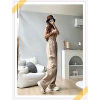 Gambar CELANA JOGGER JOOY SWEETPANTS CELANA CARGO PANJANG WANITA TERBARU - Grey, All Size dari BS.CO SPORT undefined 5 Tokopedia