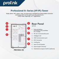 Gambar UPS Online Prolink PURE Sinewave 6-10KVA Stabilizer PRO900 SERIES - PRO906ES dari Prolink undefined 5 Tokopedia