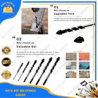 Gambar Mata Bor Multifungsi set 5pc BADGER Multi Purpose Drill Bit Besi Beton dari Bina Wijaya undefined 3 Tokopedia