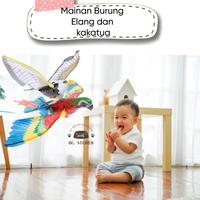 Gambar Mainan Untuk Anak/ Mainan Burung Tali Bisa Di Gantung - Elang dari BG Store8 undefined 1 Tokopedia
