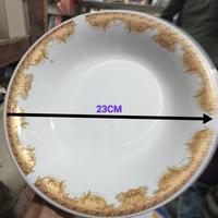 Gambar PIRING MAKAN KERAMIK MAHKOTA 9 OMEGA HARGA 6 PCS DIAMETER 23 CM dari rehan perabot undefined 3 Tokopedia