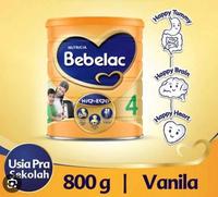 Gambar Susu Formula Bebelac 4 Kaleng 800gr - Madu / Vanilla - VANILLA dari Cemilan Yahud SBY undefined 1 Tokopedia