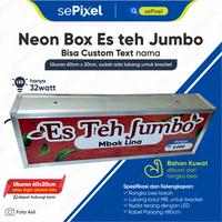 Gambar Neon Box Es teh Jumbo Salome Somay dari sePixel undefined 1 Tokopedia