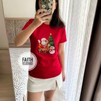 Gambar KAOS NATAL UNISEX / BAJU NATAL / KAOS SANTA / DEKAOS 2845 CHRISTMAS - Putih, M dari Dekaosshop undefined 4 Tokopedia