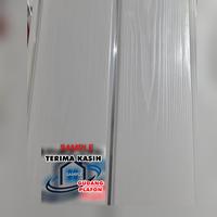 Gambar PVC TEBAL 8MM LEBAR 20CM / PLAFON PVC / PVC / WARNA GLOSSY - 6 METER dari Gudang-plafon undefined 1 Tokopedia
