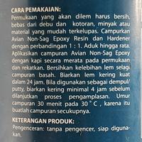 Gambar Lem Epoxy 2 komponen Non-Sag Avian 800 Gram Lem Serba Guna dari Toserba Bangunan Ideal undefined 4 Tokopedia