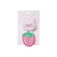 Gambar Stroberi Bear and Pattern Set Acrylic Hair Clip - Cute Baby dari Stroberi Accessories undefined 1 Tokopedia