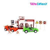 Gambar Mini Pom Bensin/SPBU Isi 2 Mobil Mini Rally + Rambu - Mainan Anak - Pertamina/Sport dari Toys Colony undefined 2 Tokopedia