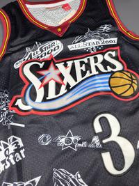 Gambar Jersey Basket Classic NBA Allen Iverson 76ers Sixers Tattoo Hitam - L dari Jersey Basket Jakarta undefined 3 Tokopedia