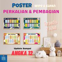 Gambar Poster Edukasi Anak Tabel Perkalian dan Pembagian - Pembagian A dari Masbro Partner Solution undefined 2 Tokopedia