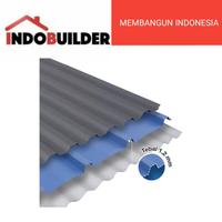Gambar ROOFTUFF ATAP UPVC SINGLE LAYER ROOFING PER METER TEBAL 1.2 MM dari Indo Builder undefined 1 Tokopedia