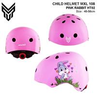 Gambar Helm Sepeda Anak Mexel 108 Adjustable Gambar Lucu - Bear Brown dari adimitra online undefined 4 Tokopedia