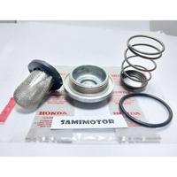 Gambar Tutup baut filter saringan per oli PCX ADV Vario 125 150 160 new Old dari tokosalmo undefined 4 Tokopedia