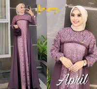 Gambar Gamis brukat jumbo tebaru size L XL XXL 3L 5L gamis kondangan gamis - Hitam, L dari ROSE HIJAB ROSE undefined 3 Tokopedia