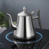 Gambar Teko Ceret Kettle Pot Teh Kopi Teapot With Filter Stainless Steel 7RHX - Gold dari cloudesub.id undefined 4 Tokopedia