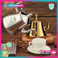 Gambar Teko Ceret Kettle Pot Teh Kopi Teapot With Filter Stainless Steel 7RHX - Gold dari cloudesub.id undefined 1 Tokopedia