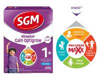 Gambar SGM EKSPLOR GAIN OPTIGROW 1+ PLUS RASA VANILA 400 GRAM 1 BOX dari Apotek Sobat Buaji undefined 2 Tokopedia