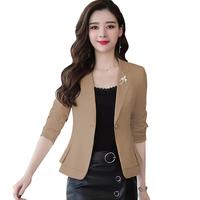 Gambar Blazer Kerja Kantor Wanita Quinzy Terbaru Gaya Korea Cantik - Salem, XXL dari Toko 61 undefined 2 Tokopedia