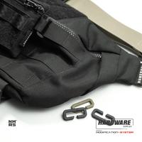 Gambar Numerus Loop webbing clip slotted 2.5 / EDC gear / Tactical / Tan dari Numerus undefined 3 Tokopedia