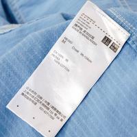 Gambar Kemeja Pria UNQL Lengan Panjang (4 Warna) Bahan Cotton Chambray dari BrandedPlus undefined 5 Tokopedia