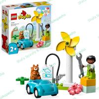 Gambar LEGO Duplo 10985 Wind Turbine and Electric Car dari Shafa Squishy & Toys undefined 1 Tokopedia