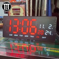 Gambar Jam Digital Led Alarm Dinding /Meja 3604 - Putih dari digitalgrosir undefined 4 Tokopedia