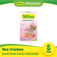 Gambar MILNA RICE CRACKERS - APPLE ORANGE dari imastoreofficial undefined 4 Tokopedia