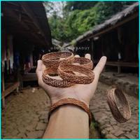 Gambar Gelang pakuhandam etnik baduy original handmade tidak luntur awet. - coklat, ukuran 23 dari tunasstory undefined 4 Tokopedia