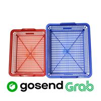 Gambar Tempat Surat Ukuran L / Keranjang Plastik Buah dan Sayur GRAB GOSEND dari Lynx Store LS. undefined 1 Tokopedia
