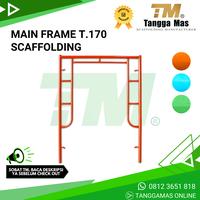 Gambar MAIN FRAME T170 MERK SM (FRAME ONLY) - SCAFFOLDING / STEGER / TERMURAH - SCAFFOLDING TANGGAMAS dari Tangga Mas Scaffolding undefined 1 Tokopedia
