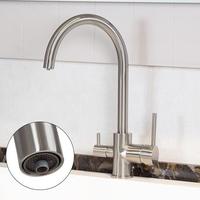 Gambar Techzm Water Filtration Kitchen Faucet 3 Way Water Filter Taps Brushe dari Kimetsu Store333 undefined 5 Tokopedia