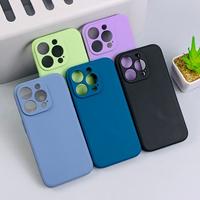 Gambar Iphone 15 / Pro / Max Case Silicone Liquid Rubber Soft Silicone Casing - HITAM., IPHONE 15 PRO  dari Huami Shop 577 undefined 1 Tokopedia