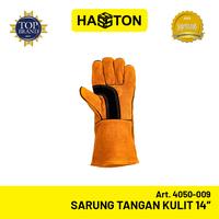 Gambar Hasston Sarung Tangan Kulit Coklat 14” / Safety Gloves (4050-009) dari Hasston Tools undefined 2 Tokopedia