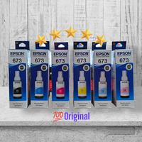 Gambar PAKET TINTA EPSON 673 ORIGINAL (B.M.C.Y.LC.LM) dari indramajubersama undefined 1 Tokopedia