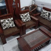 Gambar kursi kayu 211 kursi tamu kursi ruang tengah kursi jati dari meubel murah dan baik undefined 2 Tokopedia