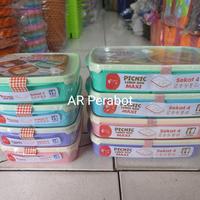Gambar Kotak Makan Picnic Lunch Box Sekat 3 / Picnic Maxi Sekat 4 Bekal Anak - picnic sekat 3 dari AR Perabot Bekasi undefined 3 Tokopedia