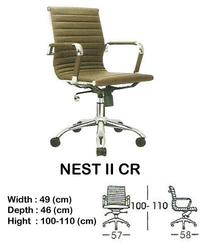 Gambar kursi kantor indachi nest II chrome model rangka besi minimalis dari centralfurniture88 undefined 5 Tokopedia