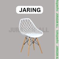Gambar KURSI CAFE JARING - PUTIH/KURSI MILENIAL/KURSI AESTHETIC/KURSI EAMES - - Ambil di Gudang dari Juragan All undefined 2 Tokopedia