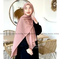 Gambar PASHMINA DIAMOND CREPE PREMIUM - ANTIKA COLLECTION- UKURAN 175 X 75 CM - tosca dari Antika.id undefined 1 Tokopedia