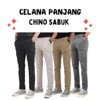Gambar Celana Panjang Chinos Slim Fit Stretch Formal Casual Katun - Hitam, 28 dari arrastore25 undefined 1 Tokopedia