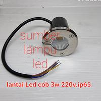 Gambar lantai up light led cob 3w 5watt / inground lantai taman 3watt 5w 220v - 3w dari Sumber Lampu Led undefined 2 Tokopedia