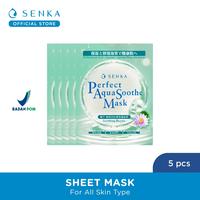 Gambar Senka Perfect Aqua Soothe - Shooting Repair Sheet Mask 5pcs dari Senka by FineToday undefined 1 Tokopedia