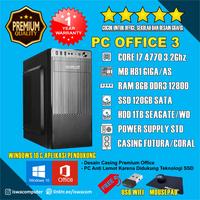 Gambar PC Rakitan ASUS GIGABYTE Intel 4th Core i7 CPU Office/Kantor & Admin - RAM 8GB dari Iswa IT store undefined 2 Tokopedia