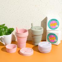 Gambar Collapsible Cup | Travel Portable Cup | Gelas Lipat - Green Sage dari Earthero undefined 2 Tokopedia