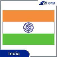 Gambar Bendera India Poliester Sisi Ganda 2'x3'/3'x4'/4'x6' - 2'x3' dari LTC Marine Grosir Laut undefined 1 Tokopedia
