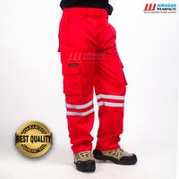 Gambar Juragan Wearfacts - Celana Safety Panjang Warna Merah - M dari Juragan Wearfacts Store undefined 2 Tokopedia