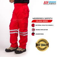 Gambar Juragan Wearfacts - Celana Safety Panjang Warna Merah - M dari Juragan Wearfacts Store undefined 1 Tokopedia